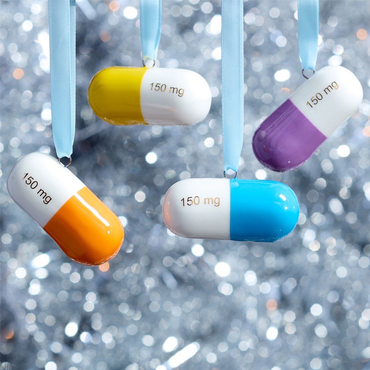 Pill Ornament Set