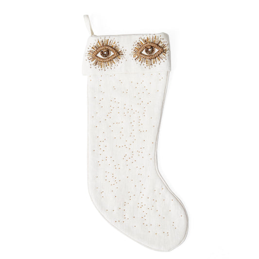 Muse Eyes Embellished Stocking